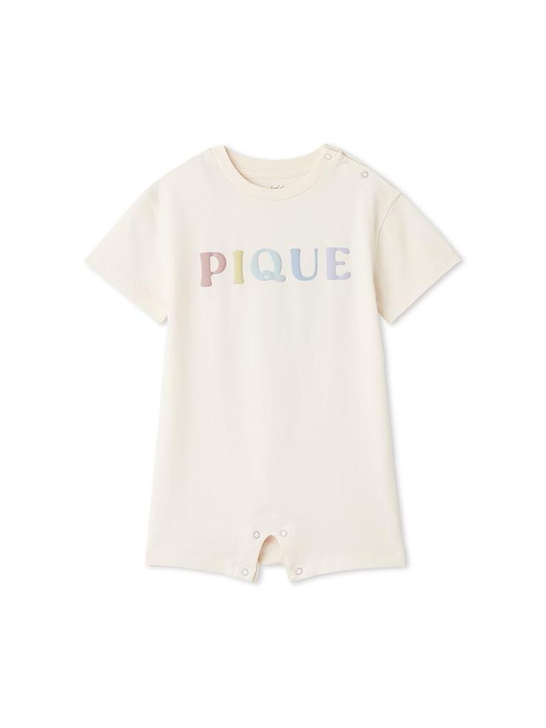 BABY Donut Bear Print Romper PBCO252495 PNK 80 [Gelato Pique]