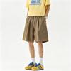 Men's Solid Color Summer Casual Shorts Fashion Beach Pants Running Sport Loose Straight Short for Men