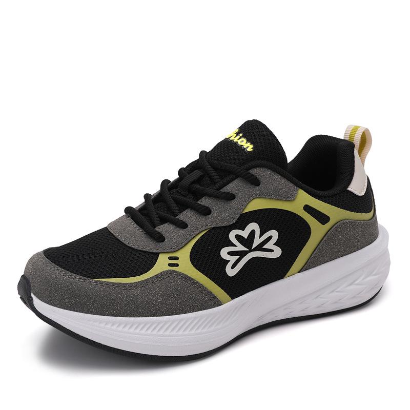 

Новые кроссовки для папы женские осенние новые дышащие женские студенческие спортивные туфли на платформе повседневные туфли женская партия 41 флуоресцентный зеленый