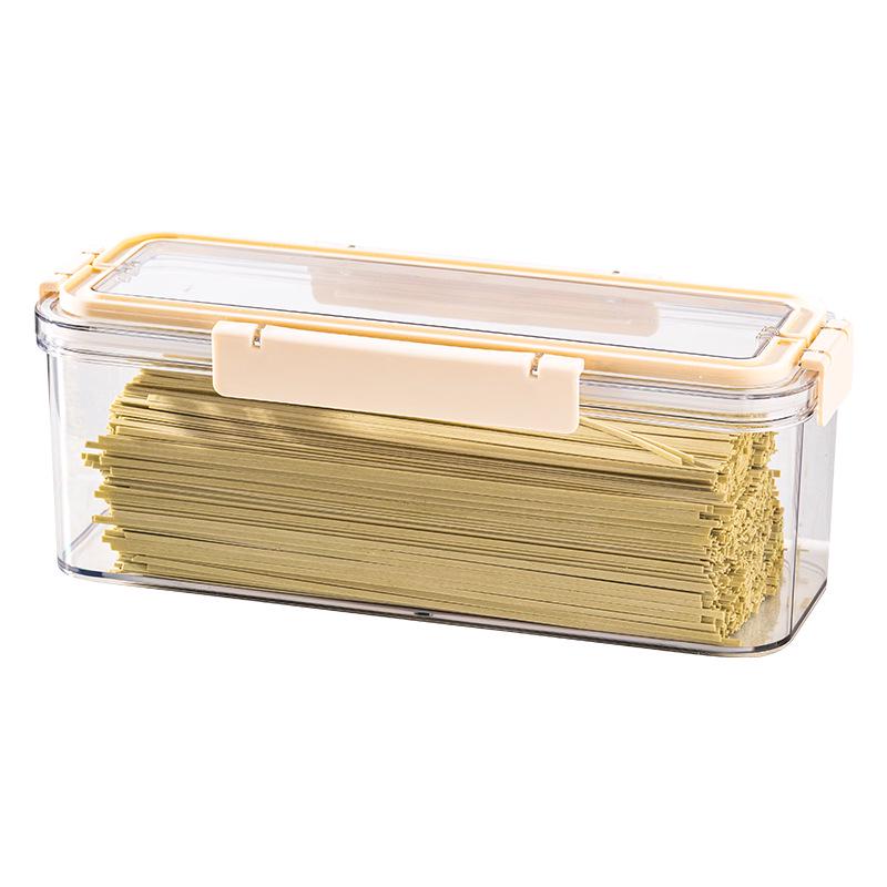 Food-Grade Large Capacity Noodle Storage Box with Handle and Seal