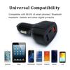 Smart Car Charger With Three USB QC 3.0 Type C Fast Charging Heads