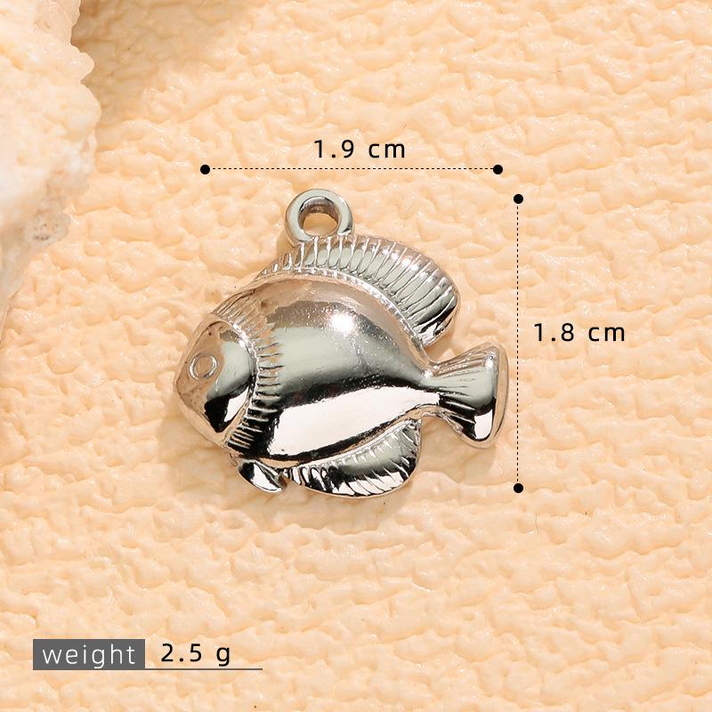 Ocean Series: Seahorse, Mermaid, Seashell, Dolphin, Conch DIY Bracelet & Necklace Charms 