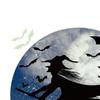Halloween Window Sticker, Wall Decals ,Wall Poster ,PVC Glow Sticker