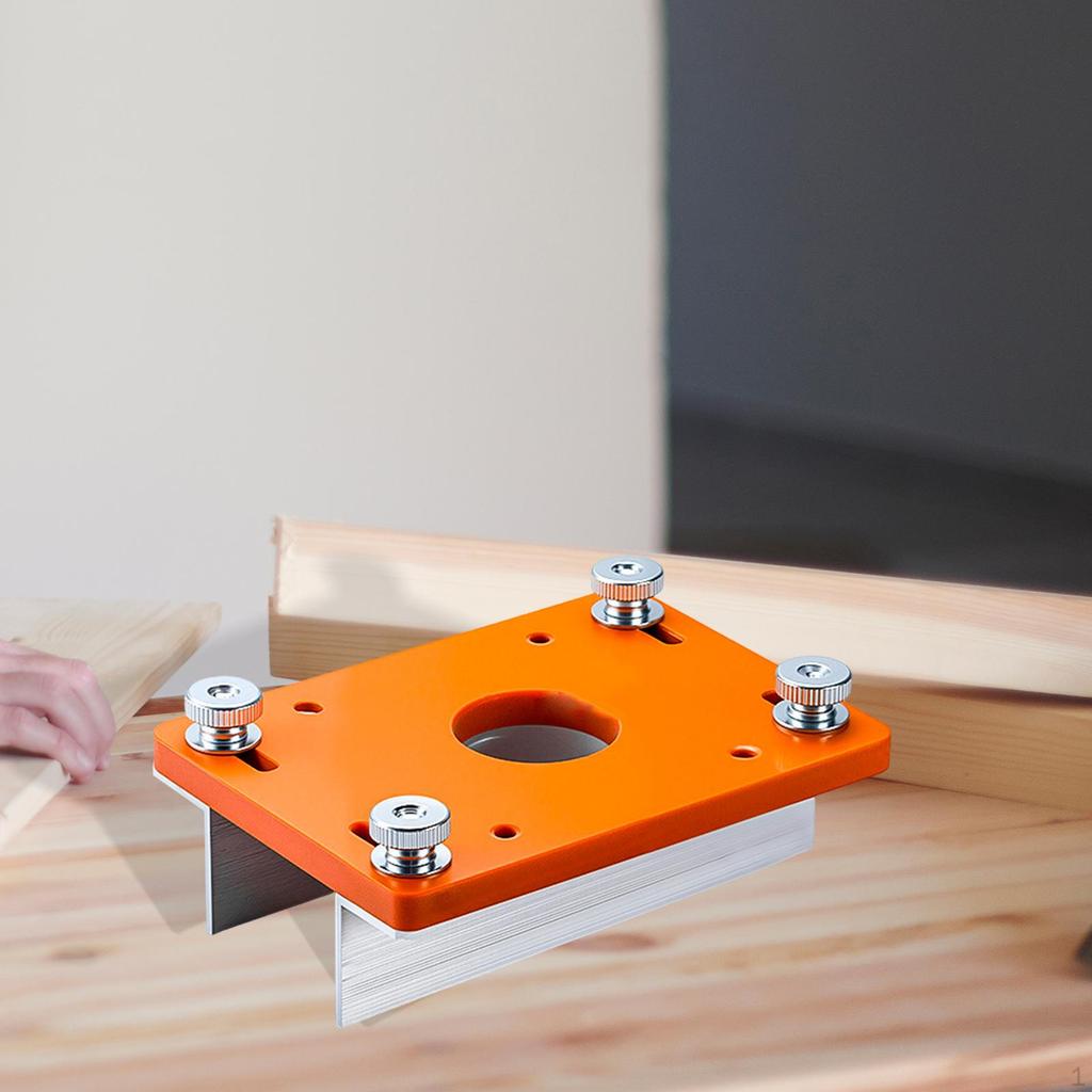 Router Slotting Bracket for Woodworking And Cabinet Assembly