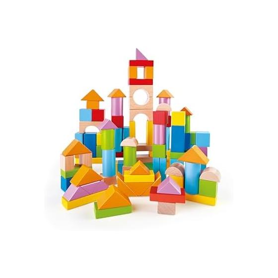 Hape Европейские цветные кубики Tsumiki 101 E8247 от 1 года