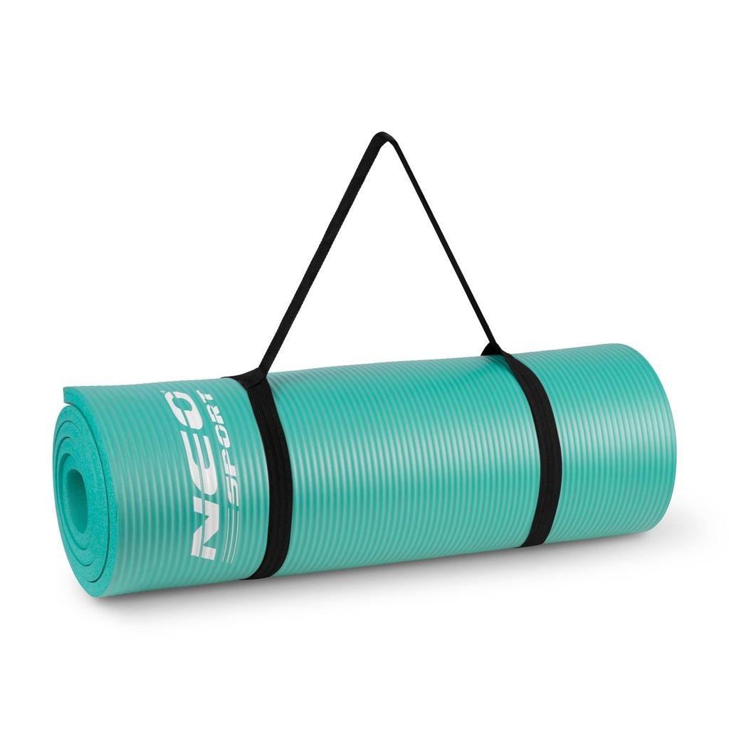 Thick Exercise Mat 183 X Neo-Sport - 192301 Turquoise