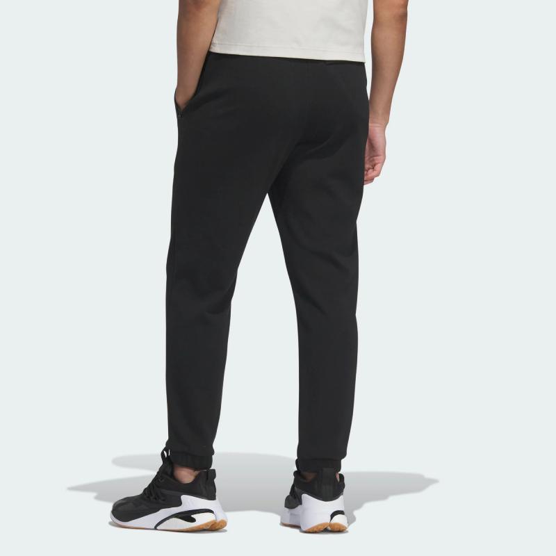adidas Pohodlné ležérní kalhoty Pánské spodky Černé JL7602