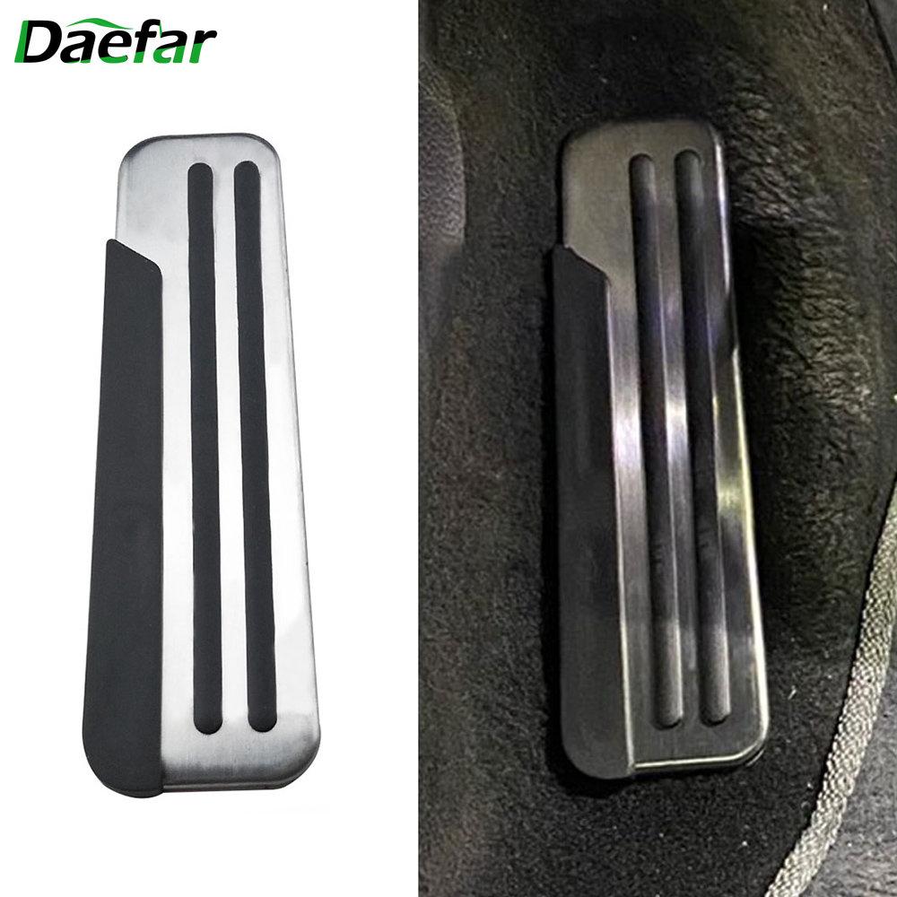 

Для Nissan March Maxima Juke Pulsar X-trail Qashqai Leaf Sunny для автомобиля Infiniti из нержавеющей стали Мертвая педаль Педаль для ног