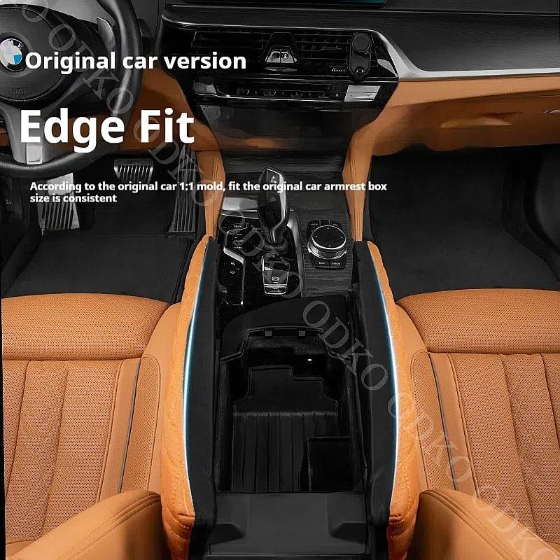 For 24 Bmw 5 Series I5 Center Console Armrest Booster Pad Interior Modified Storage Armrest Box Cushion Heightener Central Box