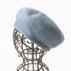 Excellent HERMES Beret Gray Cashmere Women 58 Used