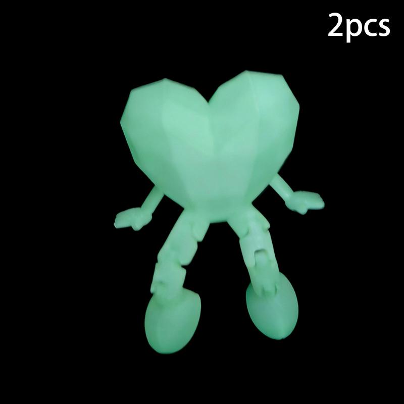 2026 Den svatého Valentýna Srdce Spojené Minifigurka Panenka Šťastný Valentýn Party Dekorace Pro Domov Kreativní Valentýnský Dárek Lásky