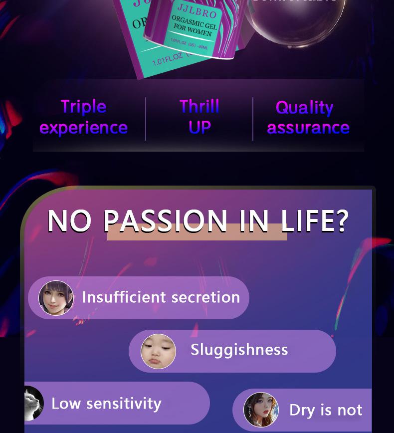 Women Orgasm Vaginal Tightening Gel Climax Tight Oil Pleasure Enhancer Aphrodisiac Increase Female Sexual Stimulant