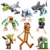 587Pcs Italian Brainrot Animals Tung Tung Tung Sahur Building Blocks Tralalelo Tralala Sharkbricks Toy Gift For Children Kids
