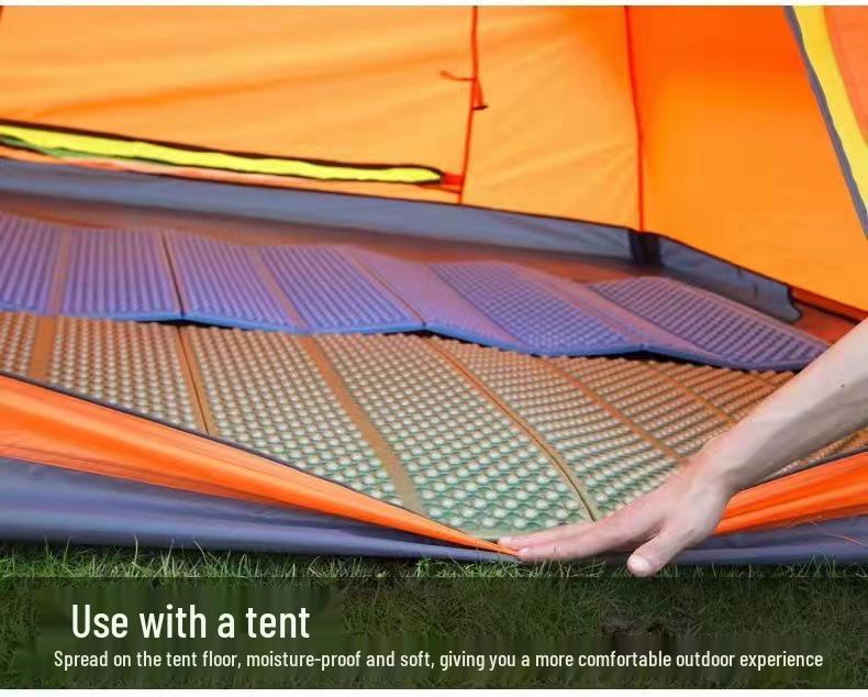Portable Folding Waterproof Camping Mat – Thick, Anti-Cold, and Anti-Dirty for Outdoor Use