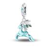 Designer Charms Original Copper Plated Blue Deer Pendant Beads Fit Fashion Bracelet Diy Premium Present Women Delicate Jewelry Accessory