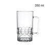 Imitation Glass Beer Mug Transparent Drinking Cup Durable Water Tumbler  Restaurant