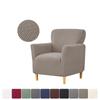 1PC Elastic Jacquard Club Chair Cover Stretch Armchair Cover for Living Room Elastic Tub Sofa Slipcover Capa Para Poltrona