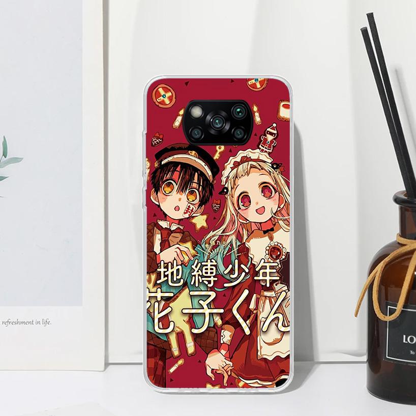 Toilet Bound Hanako Kun Anime Phone Case For Xiaomi Poco X7 X6 X5 M7 M8 Pro F7 Ultra Redmi 15C 15 13C 13 12C 12 10 10C 10A Art F
