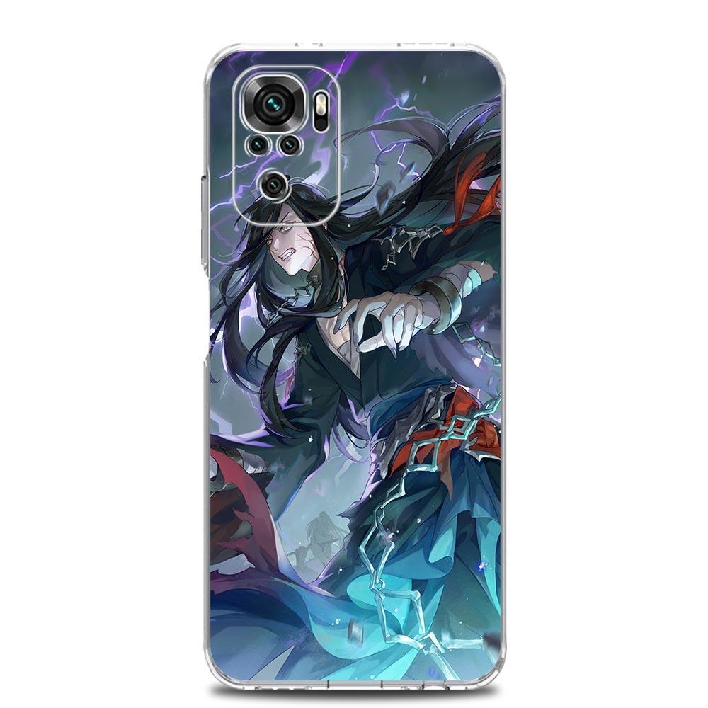 Anime Mo Dao Zu Shi Wei Wuxian Soft Phone Case For Xiaomi Redmi Note 12 11 9S 9 8 10 Pro Plus 7 8T 9C 9A 8A K40 Gaming Cover