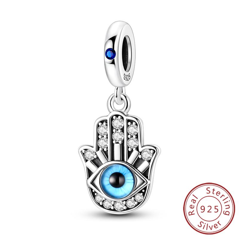 Silve Charms Beads Rabbit Robot Love Puppy Dog Charm Fit Original Bracelet Bangle Pendant Dangle Women Jewelry Gift