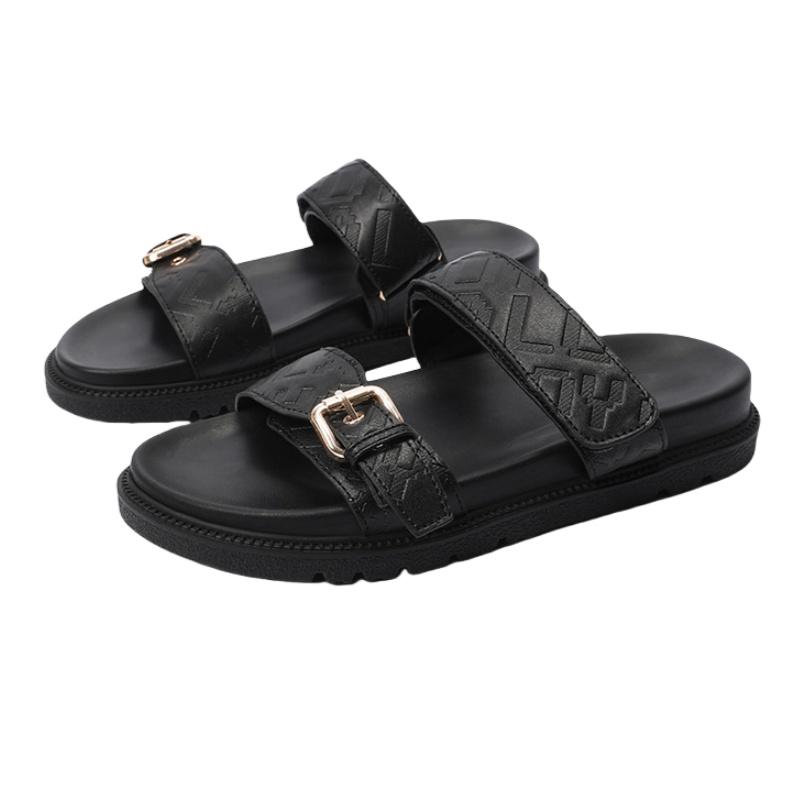 Fashion Designer Women Slippers 2025 Summer New Casual Comfortable Famle Sandals Vacation Travel Plus Size Slippers Zapatos Mujer