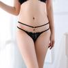 Sexy Thong Women Sexy Lace Low-rise Thong Sexy Hollow Transparent Thong Women's Panties