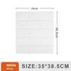 3D Tile Brick Wall Sticker Self-adhesive Waterproof Foam Wallpaper 10 Pcs 35x30cm