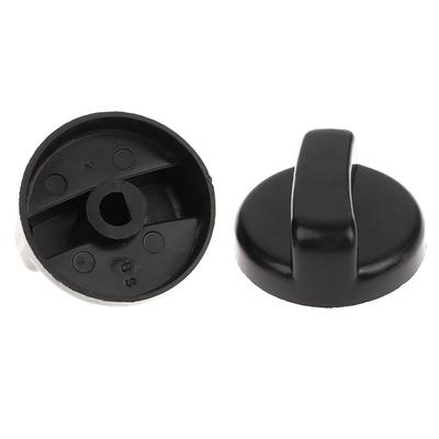 1/2/5 Peças 8mm Cabo de Plástico Geral Botão Interruptor de Controle de Reposição para Fogão a Gás Puxador para Forno de Fogão Botão para Queimador de Bancada
