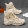 Men'S High Top Boots, Hiking Boots, Anti Slip And Wear-Resistant Retro Casual Fashion Men'S Shoes, Outdoor Sports Shoes