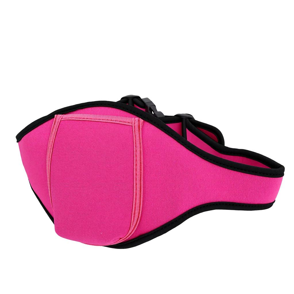 Mic Belt Adjustable Microphone Holder Pack Carrier Pouch Mic Waistband Bag for Fitness Instructor Theatre