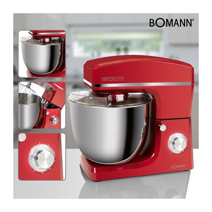 Multifunction Kneading Robot 10l 1500w Bomann Km 6036 Cb Red