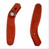 Orange Heavy-Duty Metal Utility Knife - Fixed Blade for Cutting Carpet, Leather, and Paper with 5 Blades.