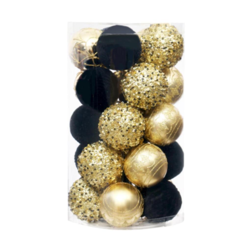 25x Christmas Balls Ornaments Hanging Decorations Walls Decorative Baubles