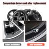 4Pcs/Set Car Wheel Tire Valve Caps Metal Stem Cover For Ford Escape Kuga Mondeo Ecosport Fiesta Focus 2 3 MK1 MK2 Fusion Ranger