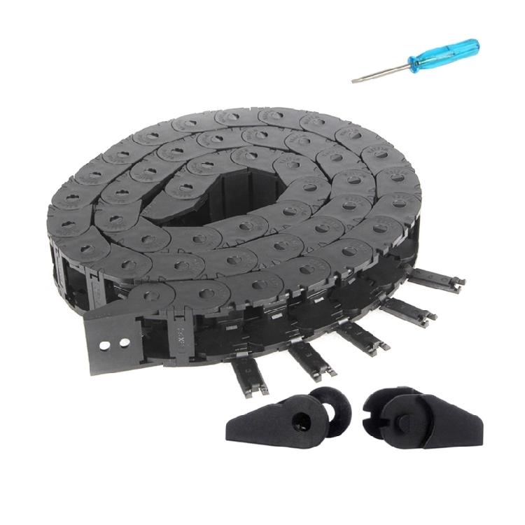 Wear Resistant Nylon Drag Chain Supports Fast Speed Movement Equipment And Robotics