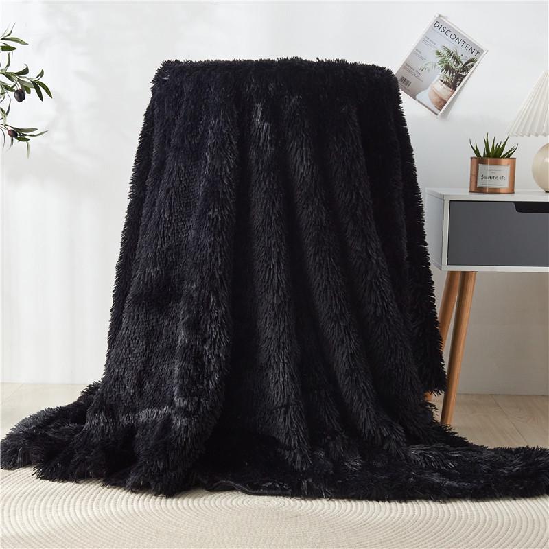 Plush Velvet Double-Layer Blanket for Kids Sofa or Quilt Cover