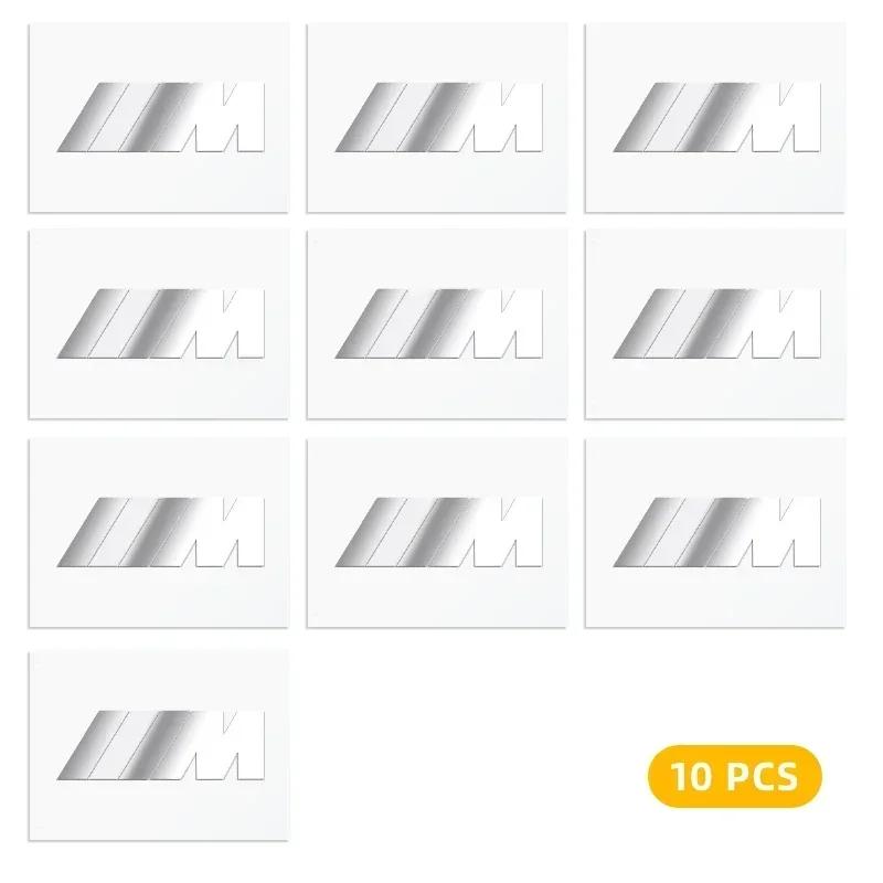 2/5/10 Stück Auto Tür Fensterhebertaste Aufkleber Für Bmw 3 2 5 Serie E90 F10 E60 X3 F25 E46 F30 X5 E53 E91 M M2 M3 M5 Zubehör