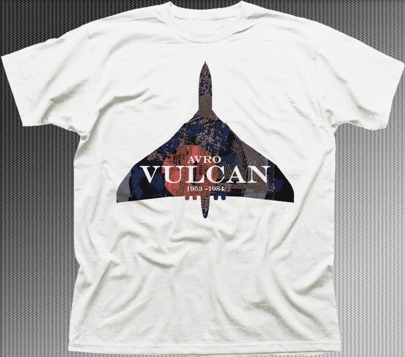 Vulcan AVRO Bomber RAF Royal Airforce printed tshirt 9471 S