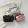Fashionable 2023 Sequin Shoulder Bag For Women Urban Chic Pu Chain Crossbody Bag