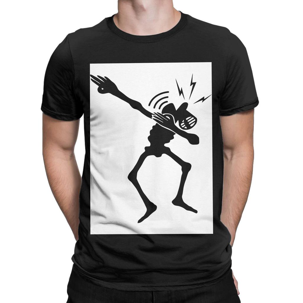 Siren head dabbing Novelty Graphic 100% Cotton T-Shirt Siren Head Tees Tops For Men