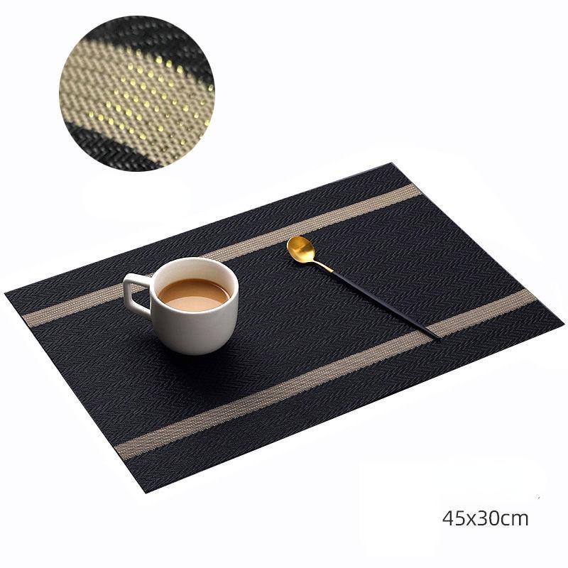 Serviette Patchwork Dekoratives Design Moderner Stil Umweltfreundliche Heimtextilien Einfach 45*30cm Basic Tägliche Mode Anti-Hitze Ins