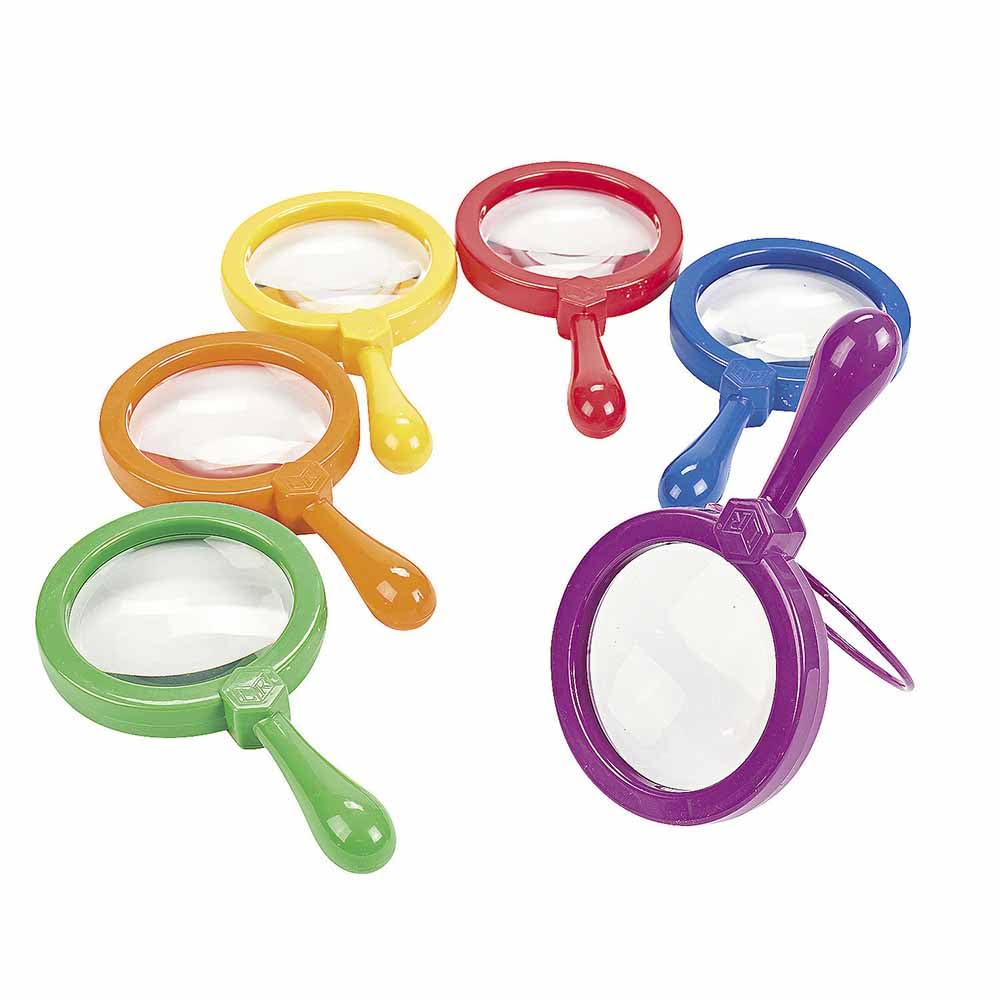 

Learning Resources Primary Science Jumbo Set of 6 LER 2774 Magnifiers,