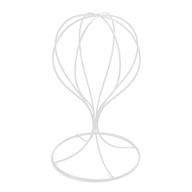 Metall Hut Ausstellungsständer Mode Perücken Aufbewahrungsständer Ausgehöhlter Ballonförmiger Tischhalter für Hut oder Baseballkappe