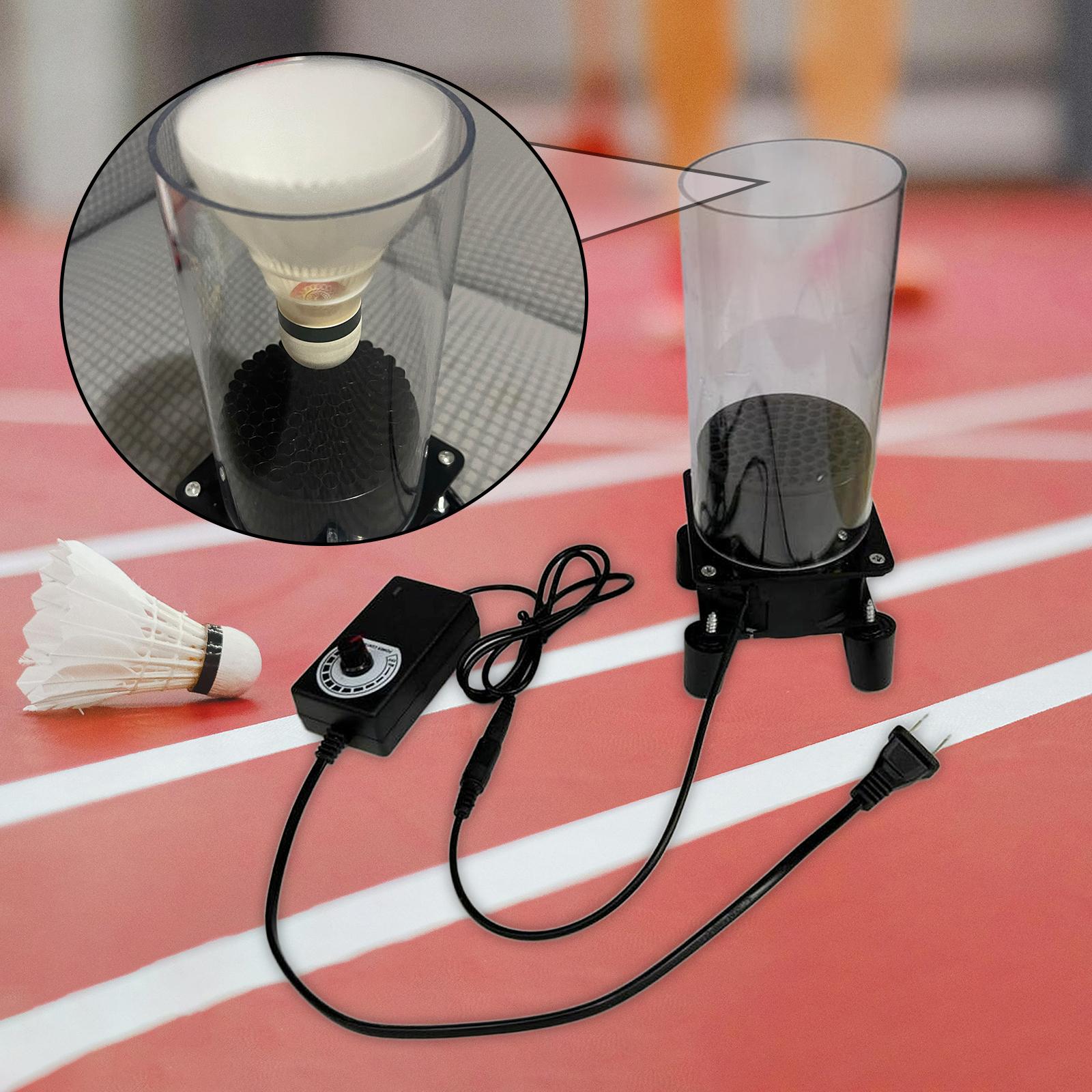 Feathered Shuttlecock Tester for Outdoor Indoor Sports Activities Equipment Professional Easy to Use Fly Stability Test Machine
