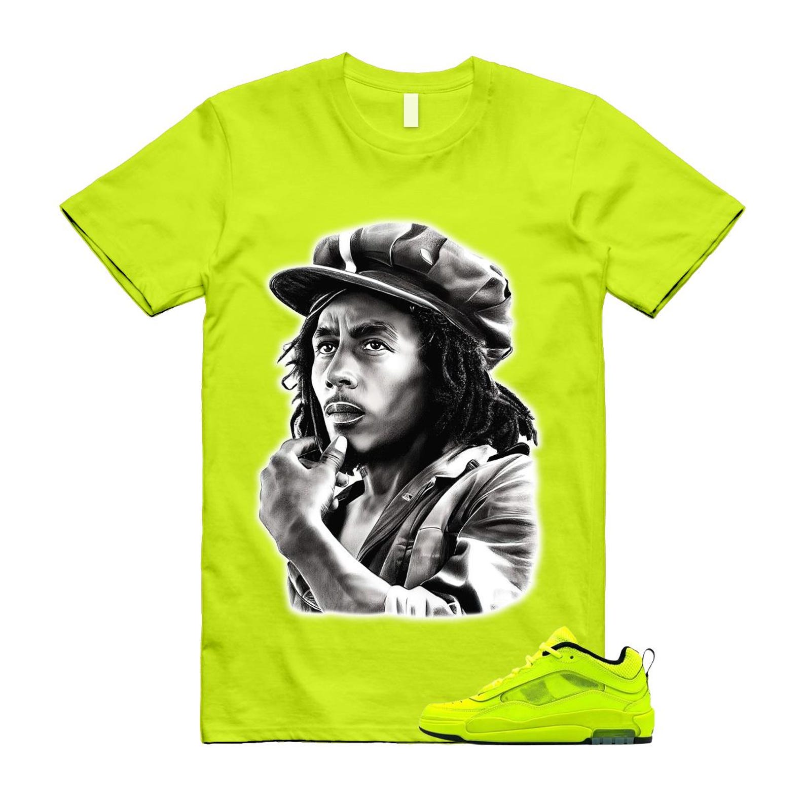 Air Max Tennis Ball Black SB Volt T Shirt Match MARLEY L