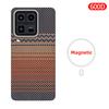 For Vivo IQOO 15 Ultra /Vivo IQOO 15 Carbon Case 600D Kevlar Aramid Fiber Fabric Thin Hard Cover Magnetic Black Slim