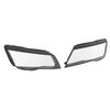 2Pcs Front Headlight Lens Cover Shell Clear For A7 S7 RS7 2012-2015