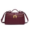 Hand-Woven Single-Shoulder Fashion Lunch Bag: Trendy & Practical Crossbody Handbag
