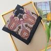 Paisley Cashew Flower Black Silk Scarf, Versatile Small Square Scarf, Spring/summer Thin Cotton-linen Scarf Paired with a Shirt and Neck Scarf