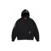 Tag Hooded Sweatshirt 'Black White' Men's SUP-SS24-060